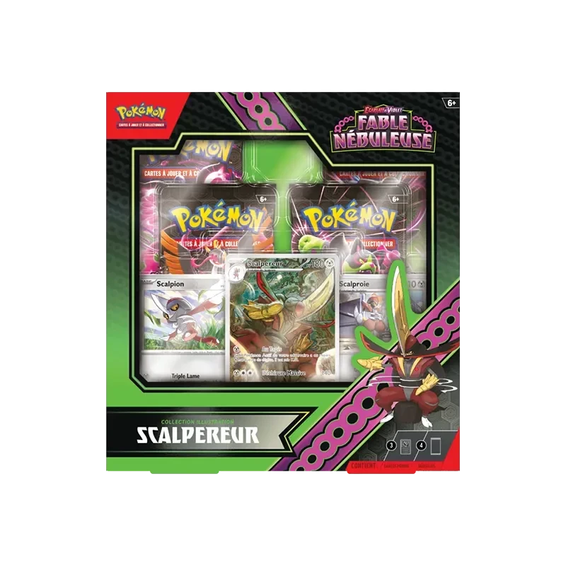 Pokémon TCG EV06.5 Fable Nébuleuse - Coffret Collection Illustration Scalpereur FR | NK - Nordikards