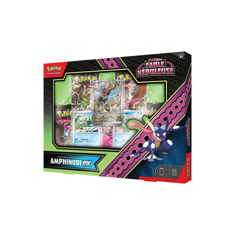 Pokémon TCG EV06.5 Fable Nébuleuse - Coffret Collection Illustration Amphinobi EX FR | NK - Nordikards