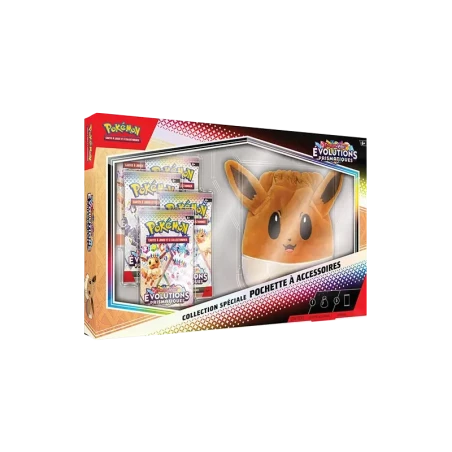 Pokémon TCG EV08.5 Evolutions Prismatiques - Coffret Collection Spéciale Pochette à Accessoires FR | NK - Nordikards