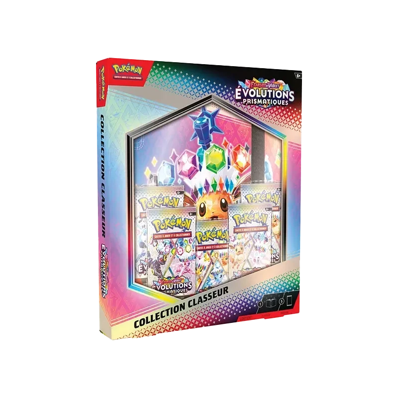 Pokémon TCG EV08.5 Evolutions Prismatiques - Coffret Collection Classeur FR | NK - Nordikards