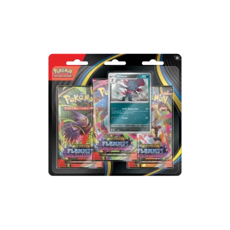 Pokémon TCG ME02 Méga Evolution - Flammes Fantasmagoriques - Tripack Dimoret FR | NK - Nordikards