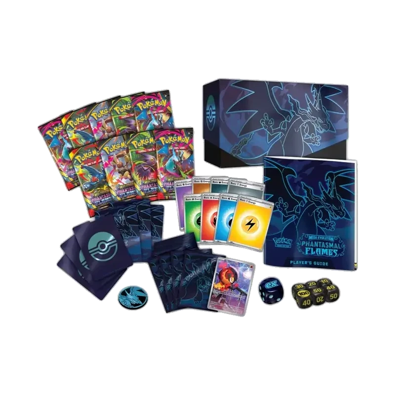 Pokémon TCG ME02 Méga Evolution - Flammes Fantasmagoriques - ETB Contenu FR | NK - Nordikards