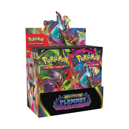 Pokémon TCG ME02 Méga Evolution - Flammes Fantasmagoriques - Boîte de 36 Boosters FR | NK - Nordikards