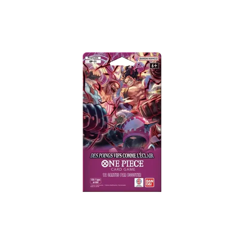 OP11 Poings Vifs comme l'Éclair Blister FR - TCG | NK