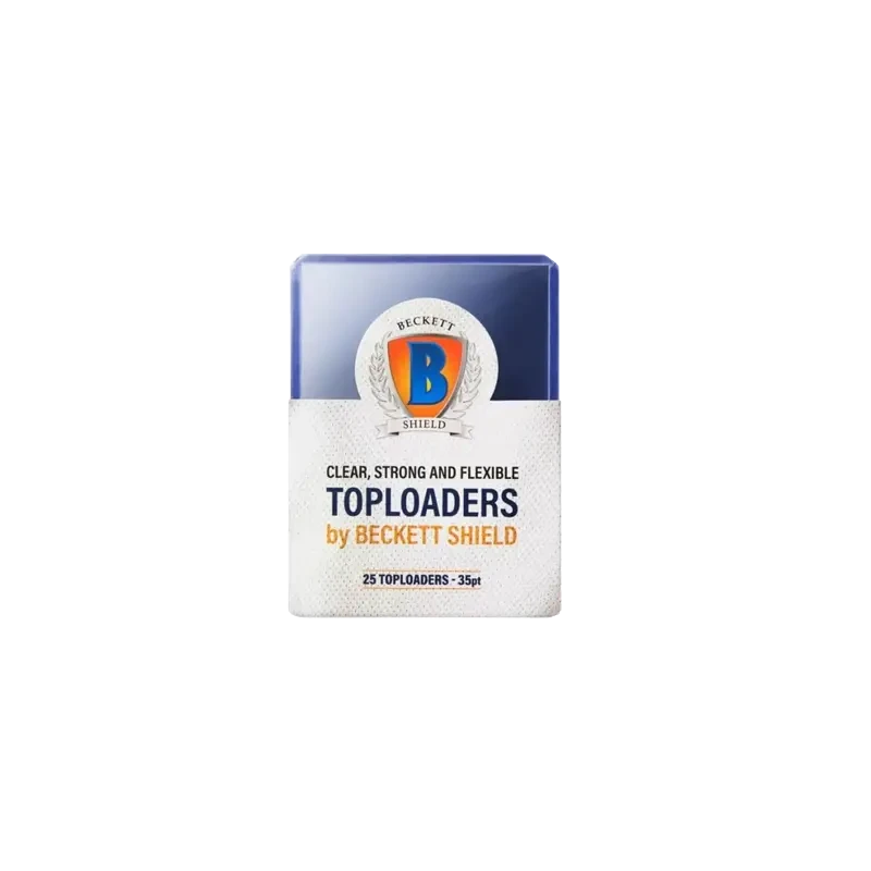Beckett 25 Toploaders 35pt Standard 63,5×88,9mm TCG | NK