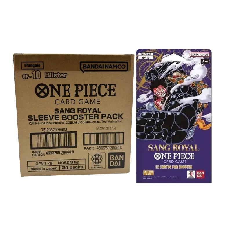 OP10 Sang Royal - Case 24 Blisters FR - TCG | NK