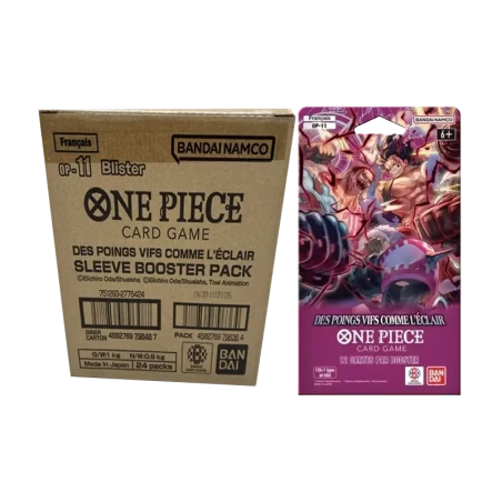 OP11 Poings Vifs comme l'Éclair - Case 24 Blisters FR TCG | NK