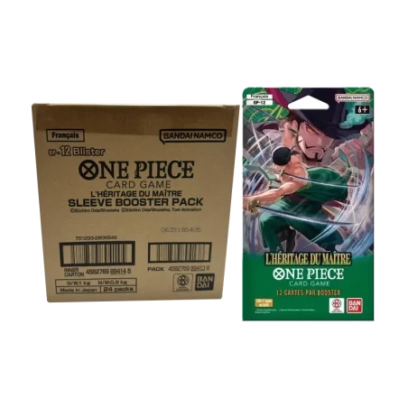 OP12 L'Héritage du Maître - Case 24 Blisters FR - TCG | NK
