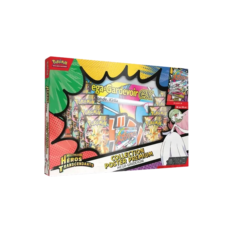 ME02.5 Héros Transcendants - Coffret Poster Méga-Gardevoir TCG | NK