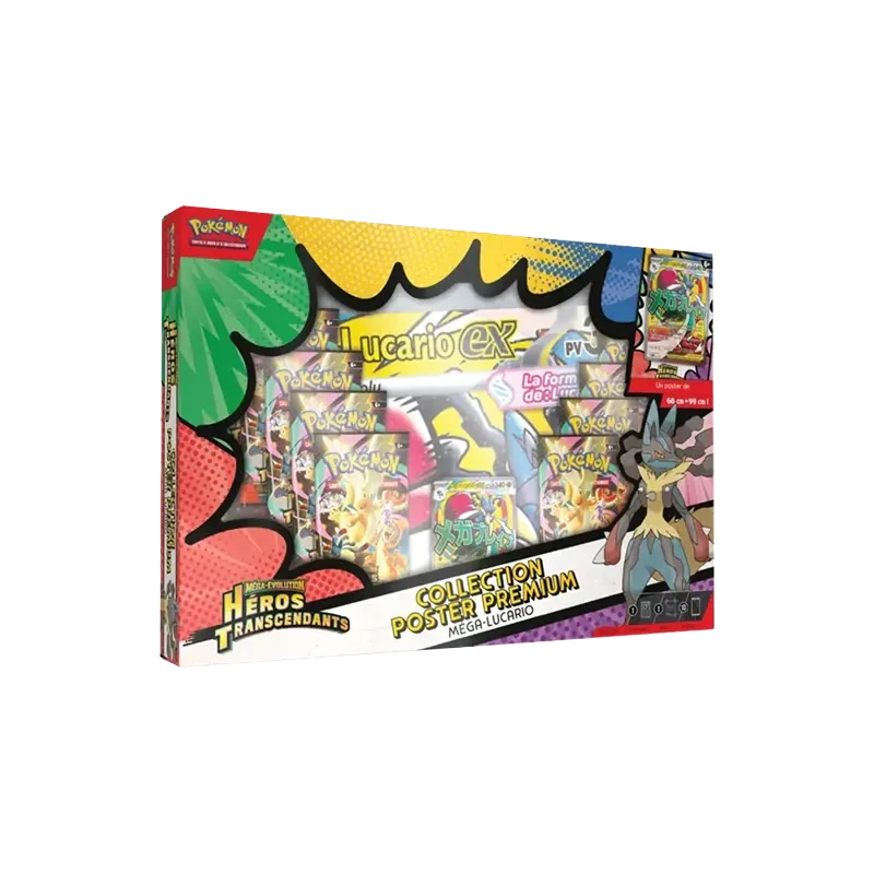 ME02.5 Héros Transcendants - Coffret Premium Méga-Lucario TCG | NK