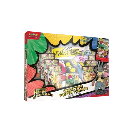 ME02.5 Héros Transcendants - Coffret Premium Méga-Lucario TCG | NK