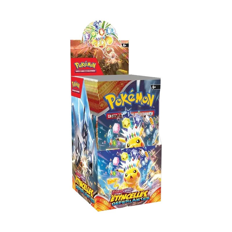 EV08 Etincelles Déferlantes - 18 Boosters Demi Display FR TCG | NK