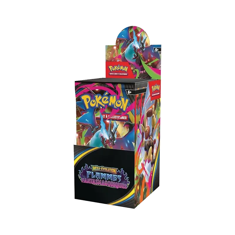 ME02 Flammes fantasmagoriques Demi Display 18 boosters FR TCG | NK