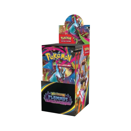 ME02 Flammes fantasmagoriques Demi Display 18 boosters FR TCG | NK
