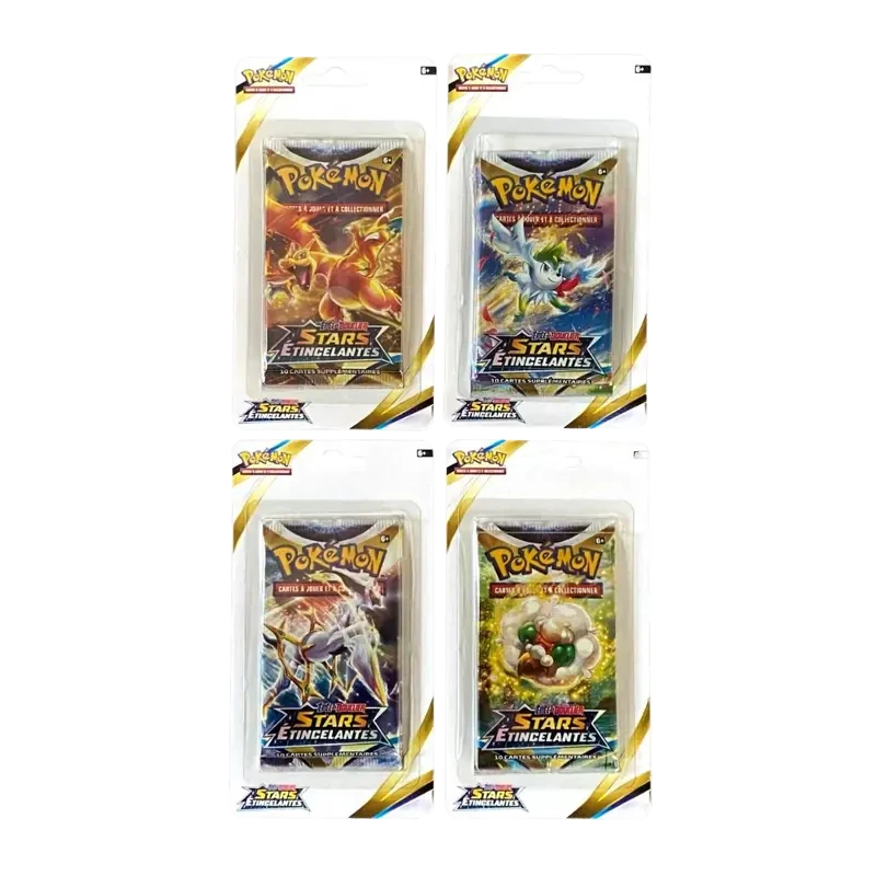 EB09 Star Etincelantes - Artset 4 Blisters FR Pokémon TCG | NK