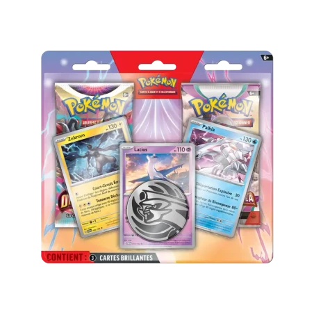 DuoPack Zekrom Latias Palkia 2 Boosters EB11+EV02 TCG | NK