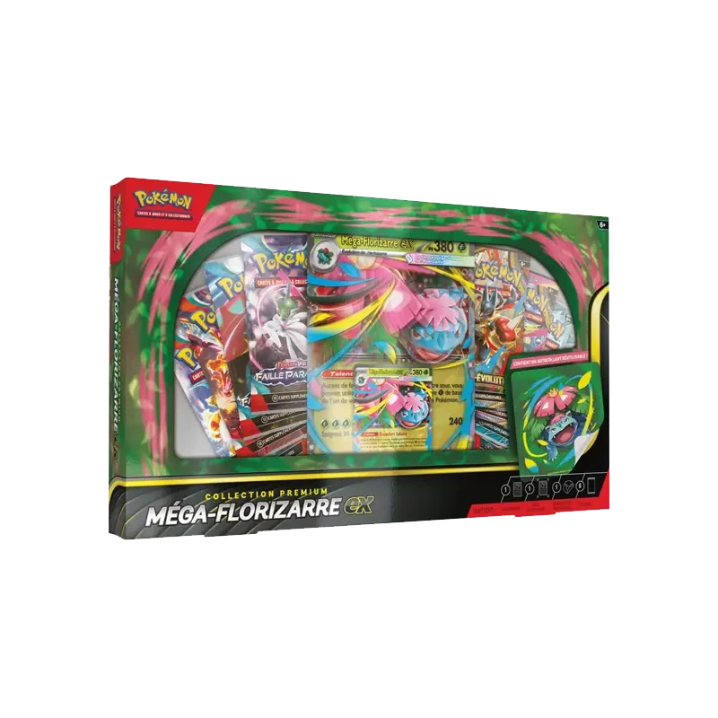 PKM Coffret Premium Méga Florizarre Ex FR TCG | NK
