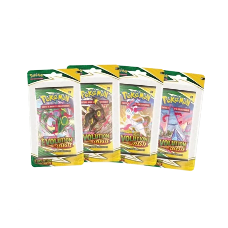 EB07 Evolution Céleste - Set 4 Blisters FR TCG | NK