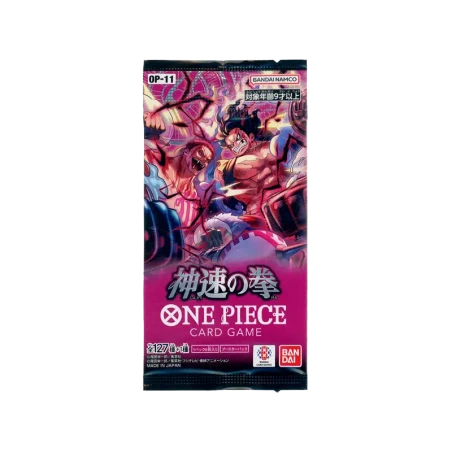 OP11 A Fist of Divine Speed Booster JAP - Carte TCG | NK