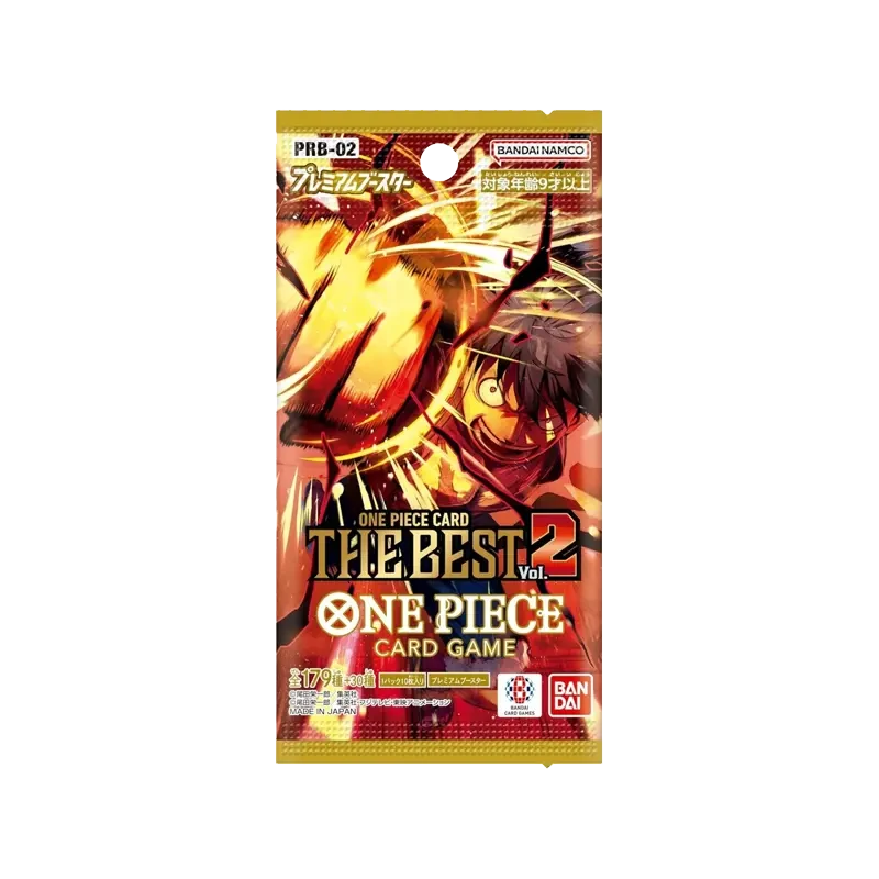 PRB02 Premium One Piece Card The Best 2 Boosters JAP TCG | NK