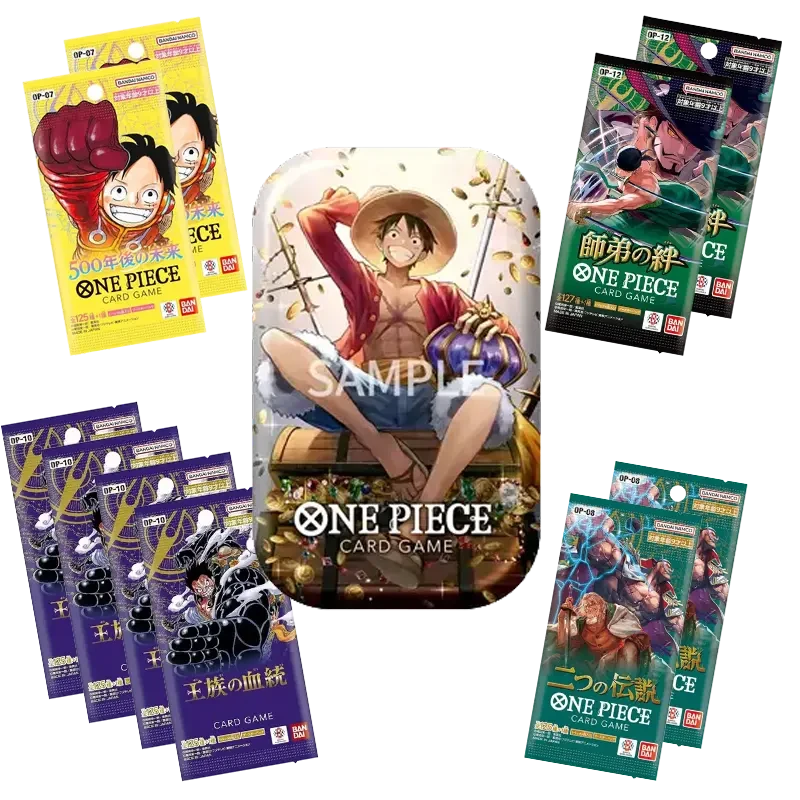 Pack One Piece TS02 Luffy Édition Voyage Pirate + 10 Boosters FR & JAP