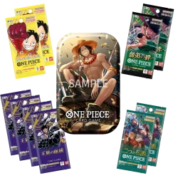 Pack One Piece TS02 Ace Édition Pirate Brasier + 10 Boosters FR & JAP