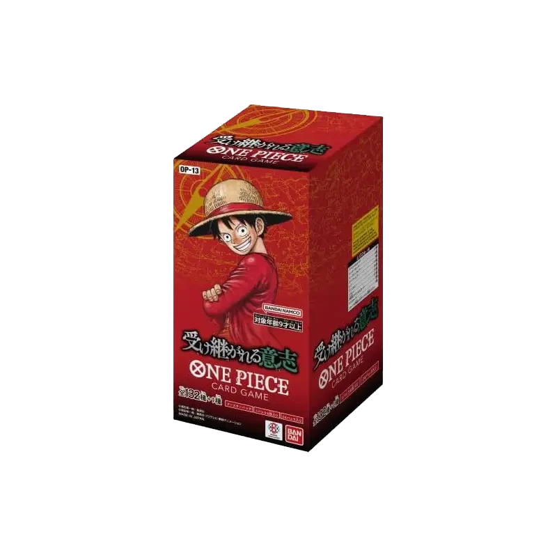 OP13 Carrying On His Will Boite de 24 Boosters JAP One Piece TCG | NK