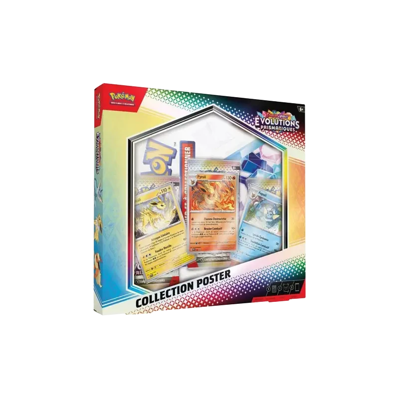 EV08.5 Evolutions Prismatiques - Poster Pokémon FR TCG | NK