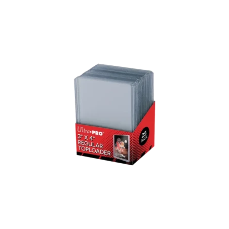Ultra Pro 25 Toploaders 3x4" Clear Regular 63,5×88,9mm TCG | NK