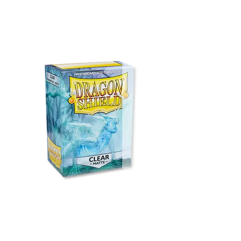 Dragon Shield 100 Sleeves Matte Clear 63,5×88,9mm TCG | NK