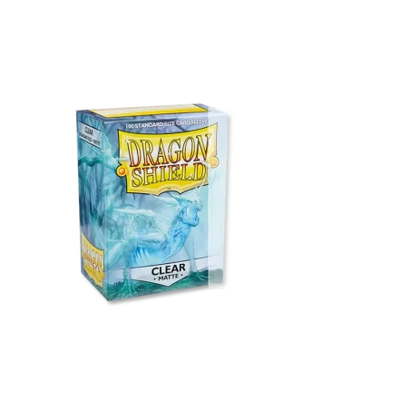 Dragon Shield 100 Sleeves Matte Clear 63,5×88,9mm TCG | NK