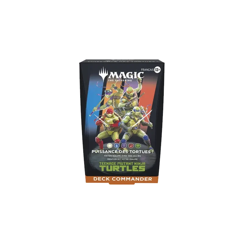 Teenage Mutant Ninja Turtles Deck Commander FR - Cartes à Collectionner TCG | NK