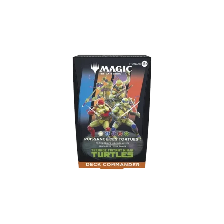 Teenage Mutant Ninja Turtles Deck Commander FR - Cartes à Collectionner TCG | NK