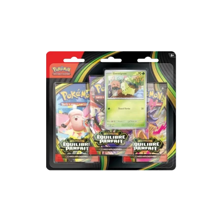 ME03 Méga Evolution Tripack Germignon FR - Équilibre Parfait TCG | NK