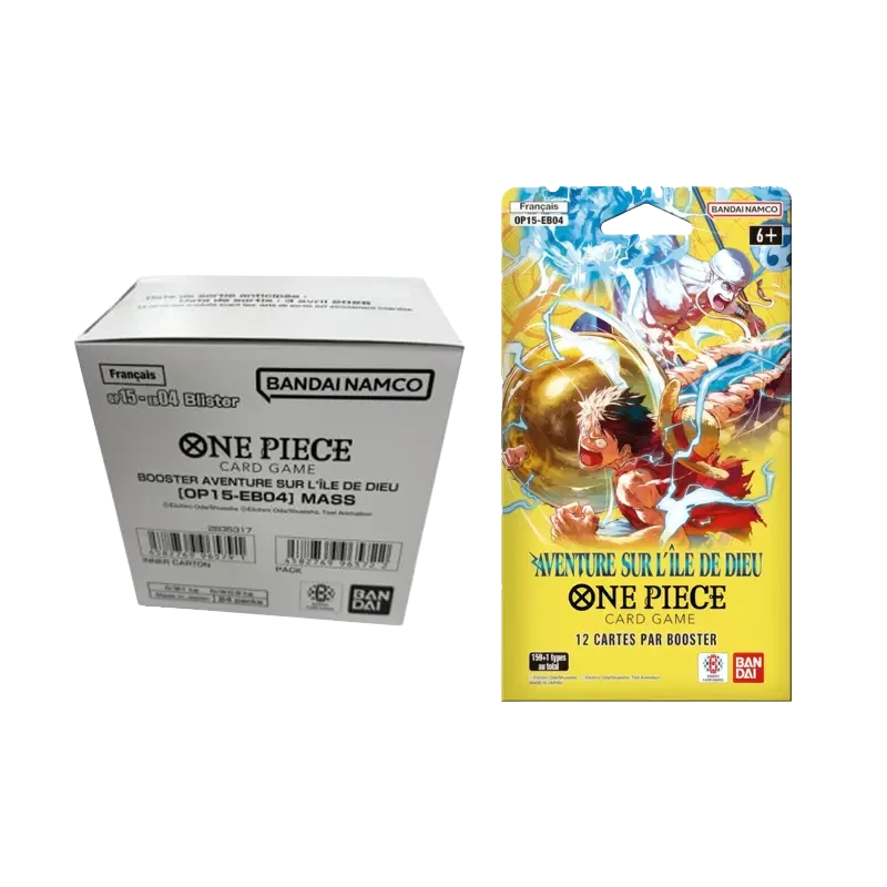 OP15 Aventure sur l'île de Dieu - Case 24 Blisters FR - TCG | NK