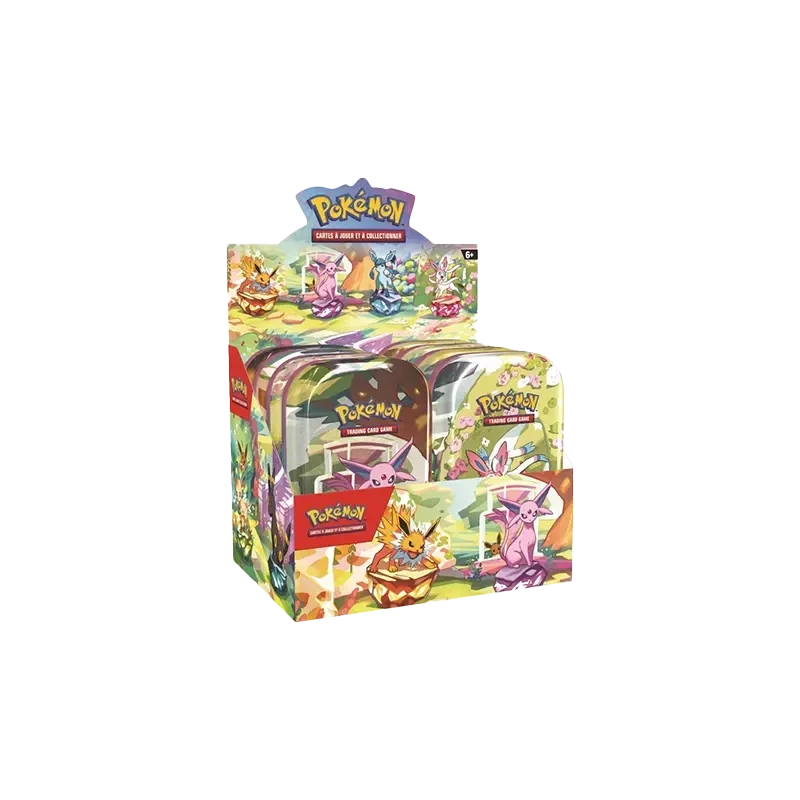Pokémon TCG EV08.5 Evolutions Prismatiques - Mini Tin FR - vue d'ensemble | NK - Nordikards
