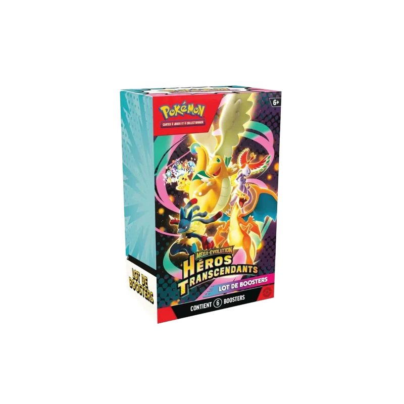ME02.5 Héros Transcendants - Bundle 6 Boosters FR Pokémon TCG | NK