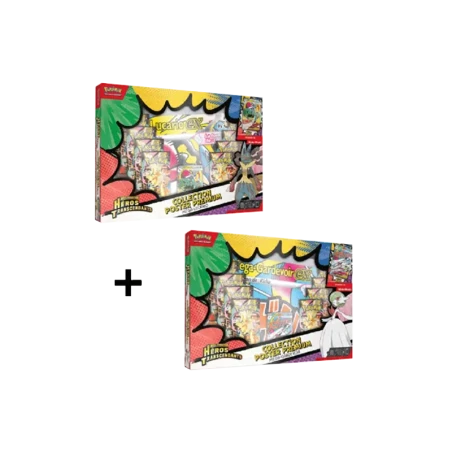 ME02.5 Héros Transcendants - Pack Coffrets Premium Méga-Lucario & Méga-Gardevoir TCG | NK