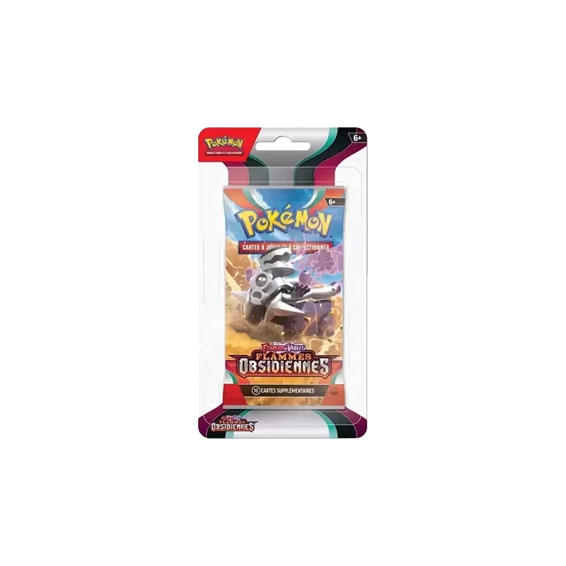 Pokémon TCG EV03 Flammes Obsidiennes - Blister FR - blister 4 face avant | NK - Nordikards