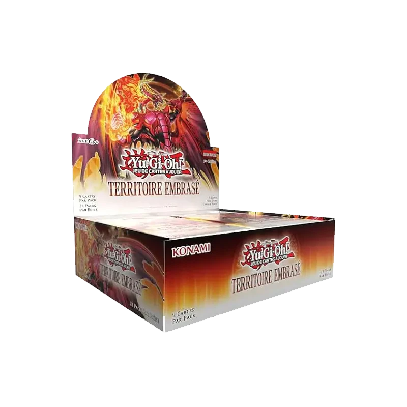 Display 24 Boosters Yu-Gi-Oh! Territoire Embrasé - FR TCG | NK