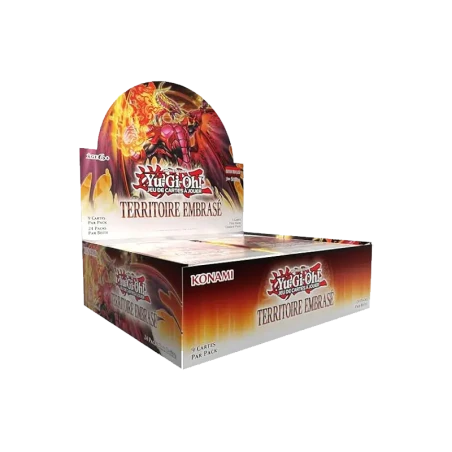 Display 24 Boosters Yu-Gi-Oh! Territoire Embrasé - FR TCG | NK