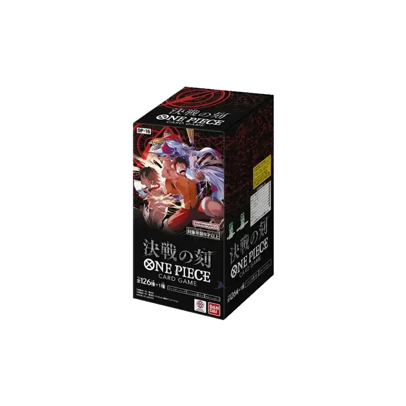OP16 The Moment of Decisive Battle - 24 Boosters JAP | TCG | NK