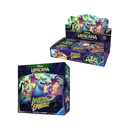 Pack Display & Trove Pack Lorcana Chapitre 13 Invasion Épineuse - FR | NK