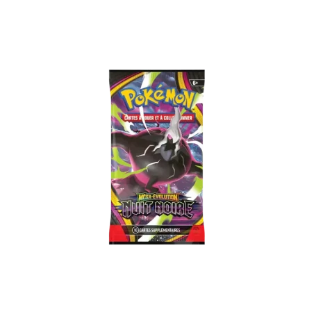 Booster Pokémon ME05 Méga-Évolution Nuit Noire – FR | NK