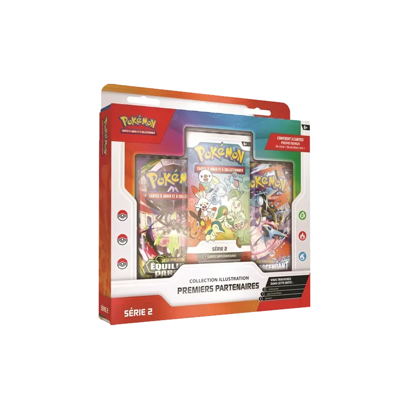 PKM Coffret Collection Illustration – Premiers Partenaires – Série 2 | NK