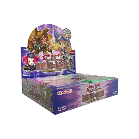 Boîte de 24 Boosters Yu-Gi-Oh! Batailles de Légende : La Glorieuse Galerie – FR | NK
