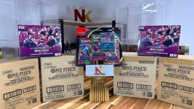 One Piece TCG OP11, OP12, The Best Vol.2 & Pokémon ME02 Tripack